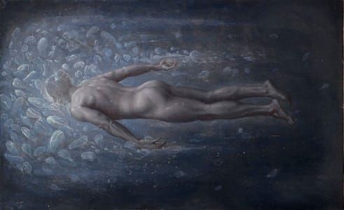 Artwork Title: Swimmer of Abysses