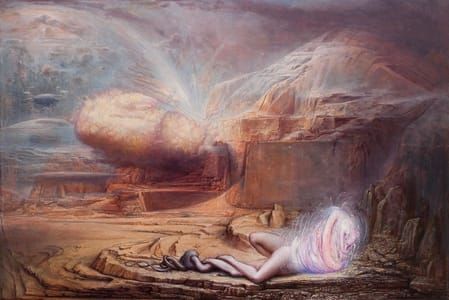 Artwork Title: Cauda Pavonis (Rubedo)