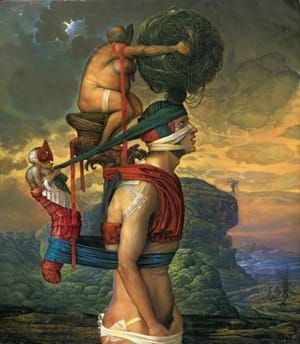 Artwork Title: The Weight of Destiny (Il Peso del Destino)