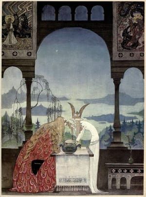 Artwork Title: The Queen Did Not Know Him