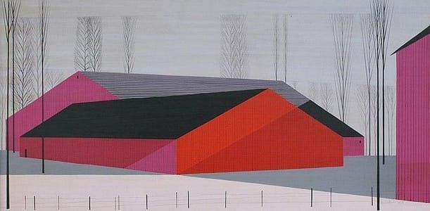 Artwork Title: Barns