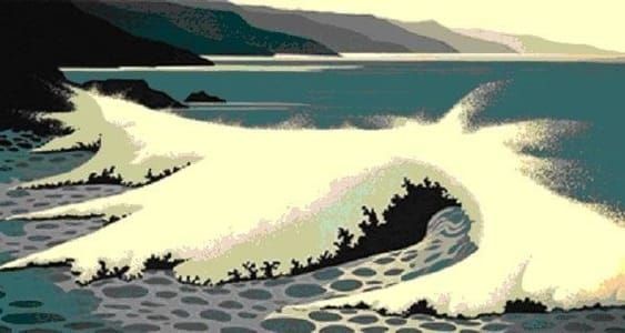 Artwork Title: The White Wave