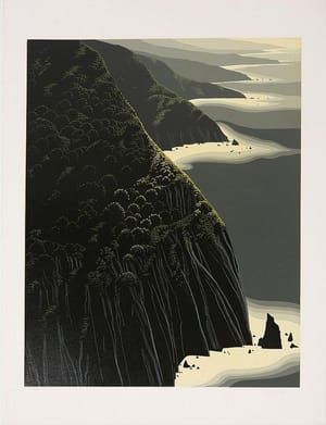 Artwork Title: Gray Big Sur