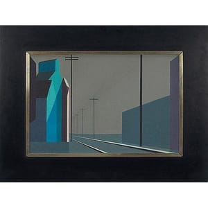 Artwork Title: Tracks and Silo
