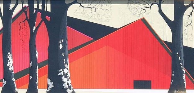 Artwork Title: Great Red Barn