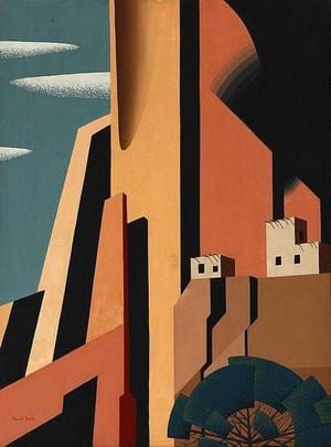 Artwork Title: Modern Adobe