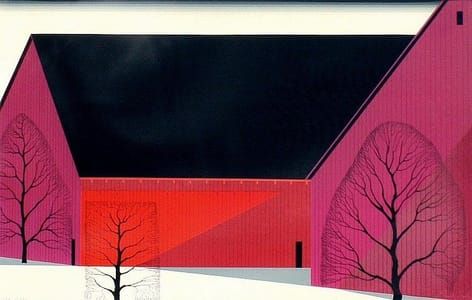 Artwork Title: Western Barns