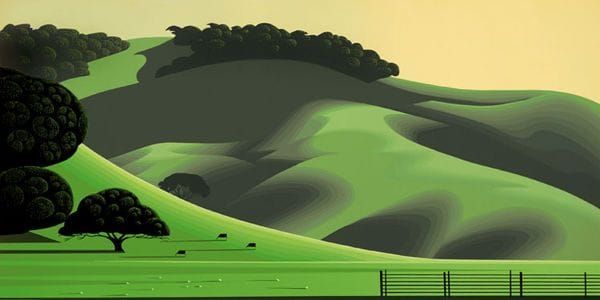 Artwork Title: Soft Green Meadows