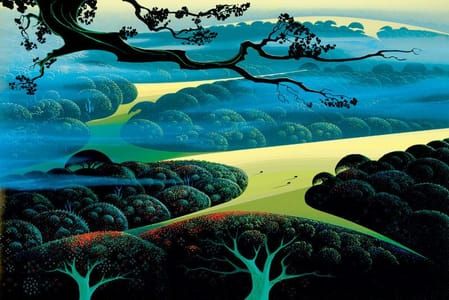 Artwork Title: Blue Fog