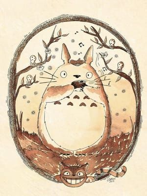 Artwork Title: Totoro!