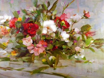 Artwork Title: Cape Cod Flowers