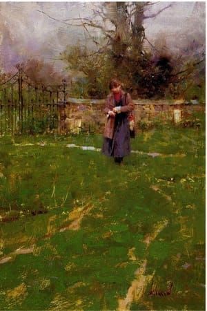 Artwork Title: Churchyard