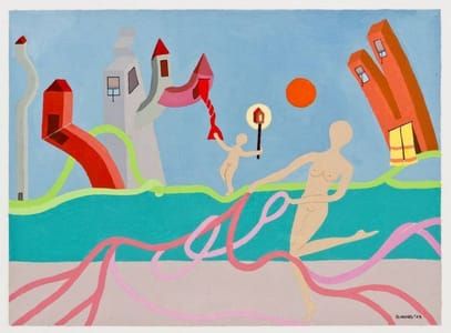 Artwork Title: Villaggio Assonnato