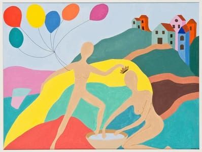 Artwork Title: La Reginetta Ed I Palloncini