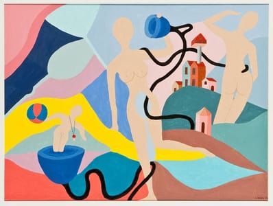Artwork Title: Stoviglie Con Bambina