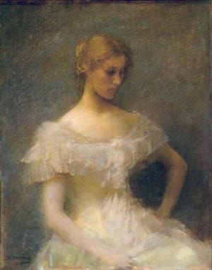 Artwork Title: Young Girl Seated