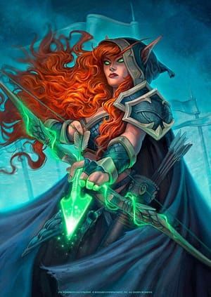 Artwork Title: Brave Archer