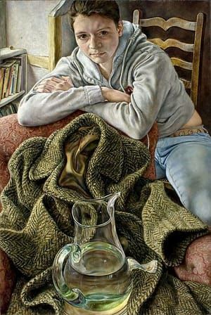 Artwork Title: Girl with a Tweed Coat