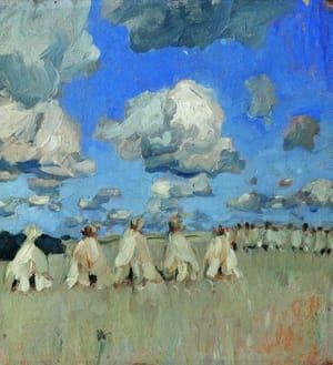 Artwork Title: Haystacks
