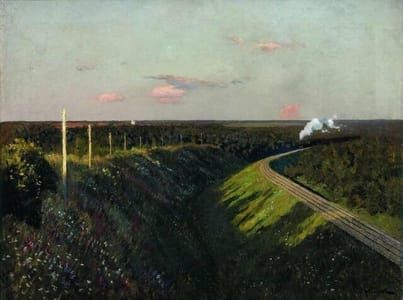 Artwork Title: Train on the Way