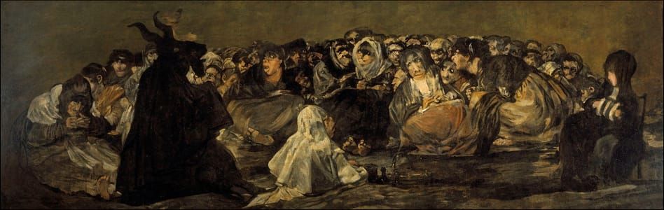 Artwork Title: Witches' Sabbath (The Great He-Goat)