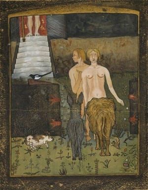 Artwork Title: Aatami ja Eeva (Adam and Eve)