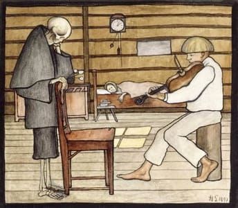 Artwork Title: Death Listens