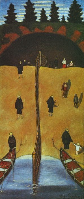 Artwork Title: Tuonelan Portilla (At the Gate of Hades)