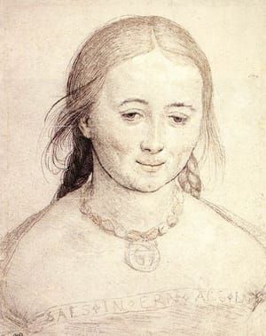 Artwork Title: Head of a Woman