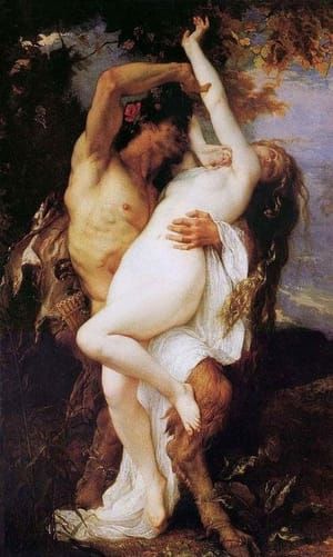 Artwork Title: Nymphe et Satyr