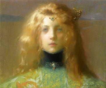 Artwork Title: Jeune fille de face