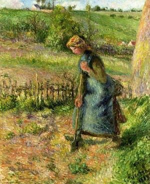Artwork Title: Woman digging