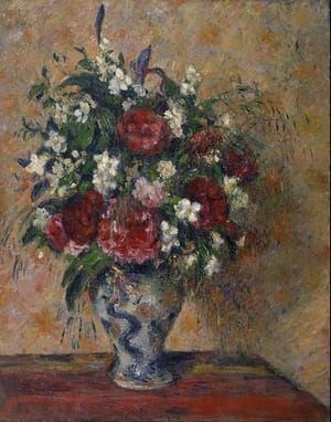 Artwork Title: Still Life With Peonies And Mock Orange