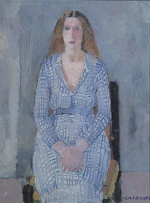 Artwork Title: Ragazza in azzurro