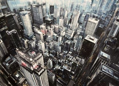 Artwork Title: Manhattan