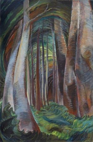 Artwork Title: Wood Interior