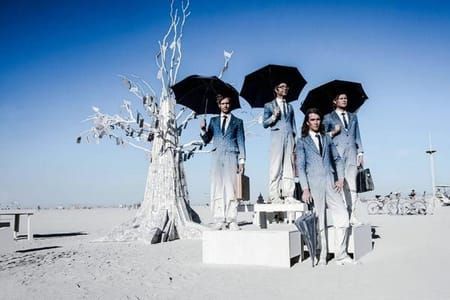Artwork Title: Burning Man Impressions