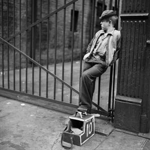 Artwork Title: Shoe Shine Boy