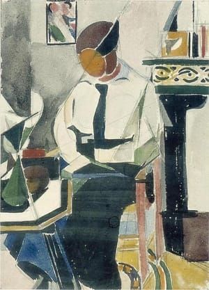 Artwork Title: Lena in interieur