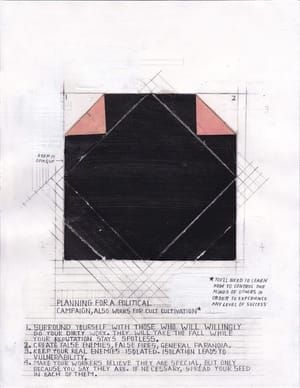 Artwork Title: Planning for a Political Campaign
