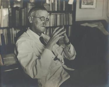 Artwork Title: James Joyce, Paris