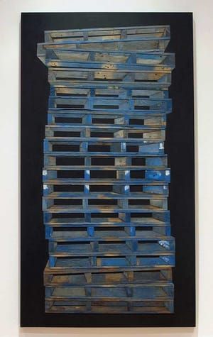 Artwork Title: Assemblage with Found Objects
