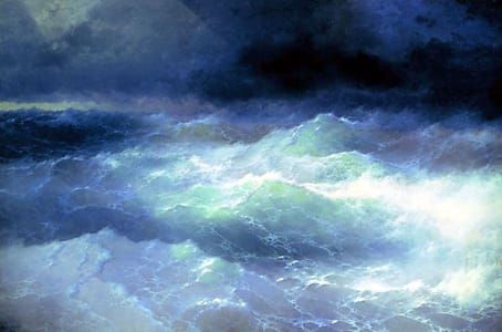 Artwork Title: Among theWaves