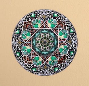 Artwork Title: Either/Or Circle 8.1.1