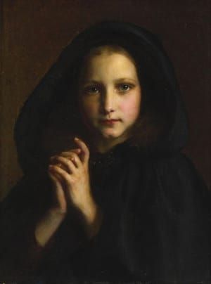 Artwork Title: Femme dans un manteau