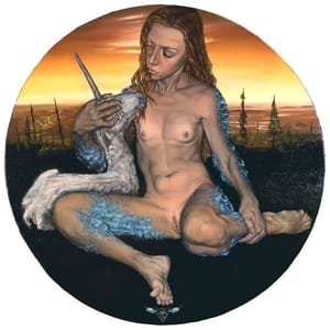 Artwork Title: Dama Azul