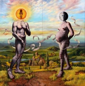 Artwork Title: Sol y Luna  (Sun and Moon)