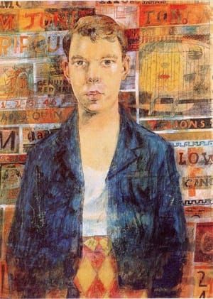 Artwork Title: Self Portrait in RAF Jacket