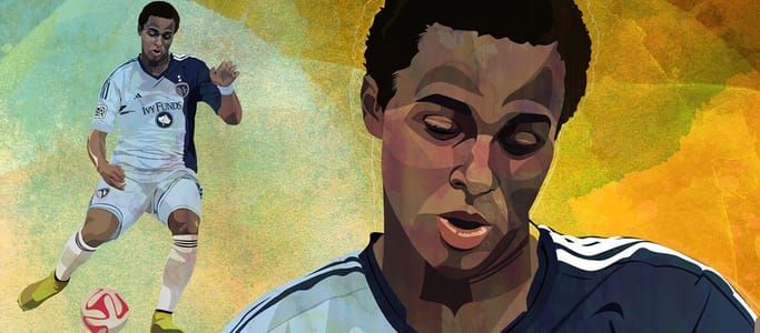 Artwork Title: Erik Palmer-Brown: Soccer Phenom