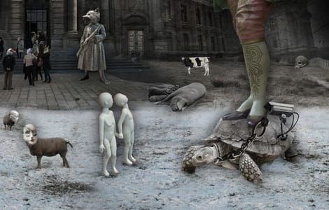 Artwork Title: Animal Farm (Detail8)